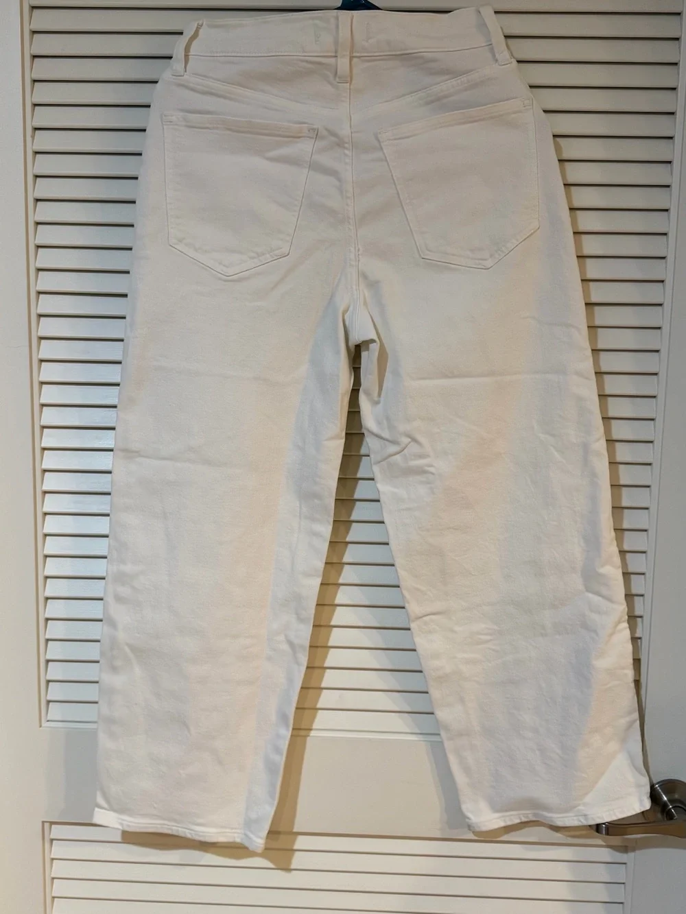 Madewell White Straight-Leg Jeans - Picture 5 of 7